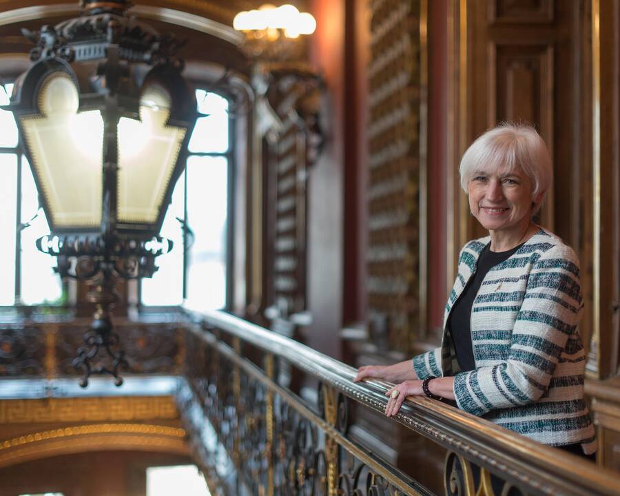 Lietuvos rašytojų sąjungos pirmininkė Birutė Jonuškaitė