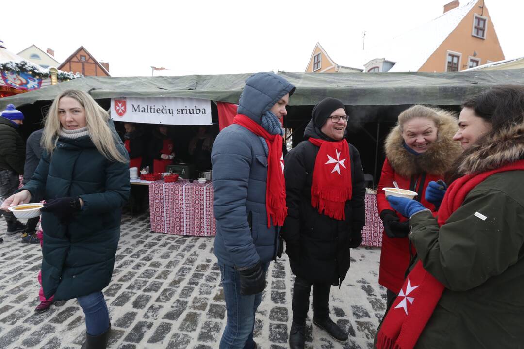 „Maltiečių sriubos“ akcija Klaipėdoje