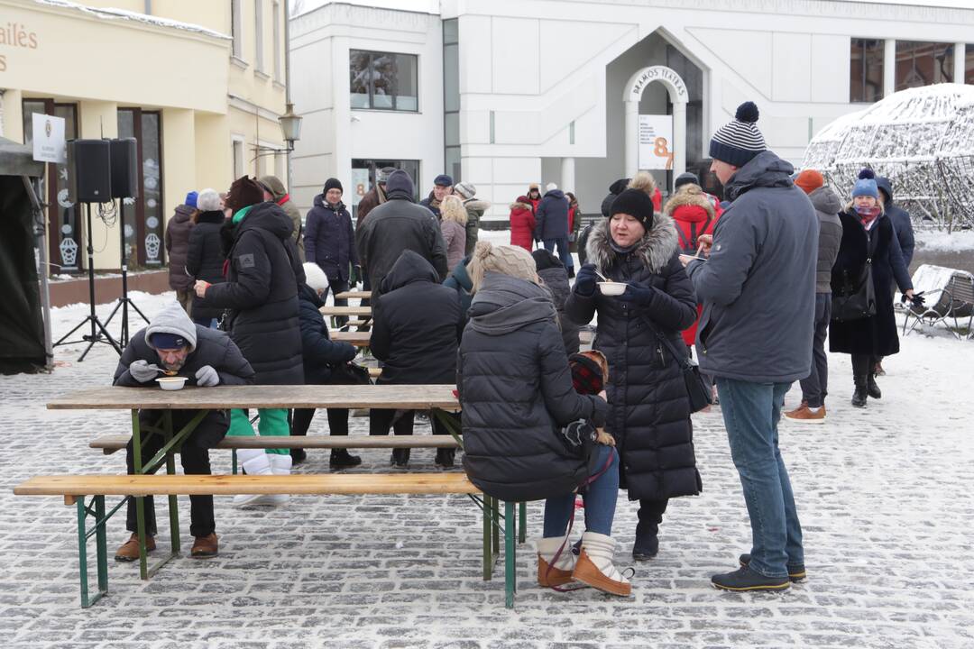 „Maltiečių sriubos“ akcija Klaipėdoje