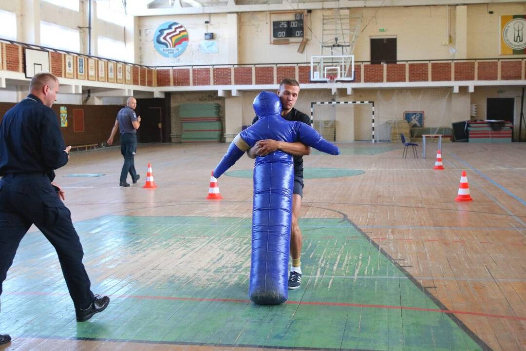 Policijos mokyklos kursantų atranka