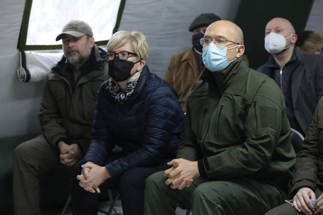 I. Šimonytė atvyko į Luhansko sritį