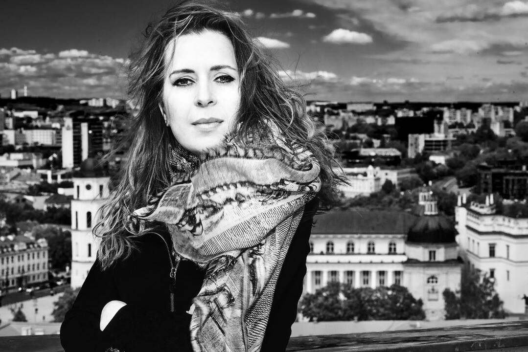 K. Sabaliauskaitės Vilnius prabilo angliškai