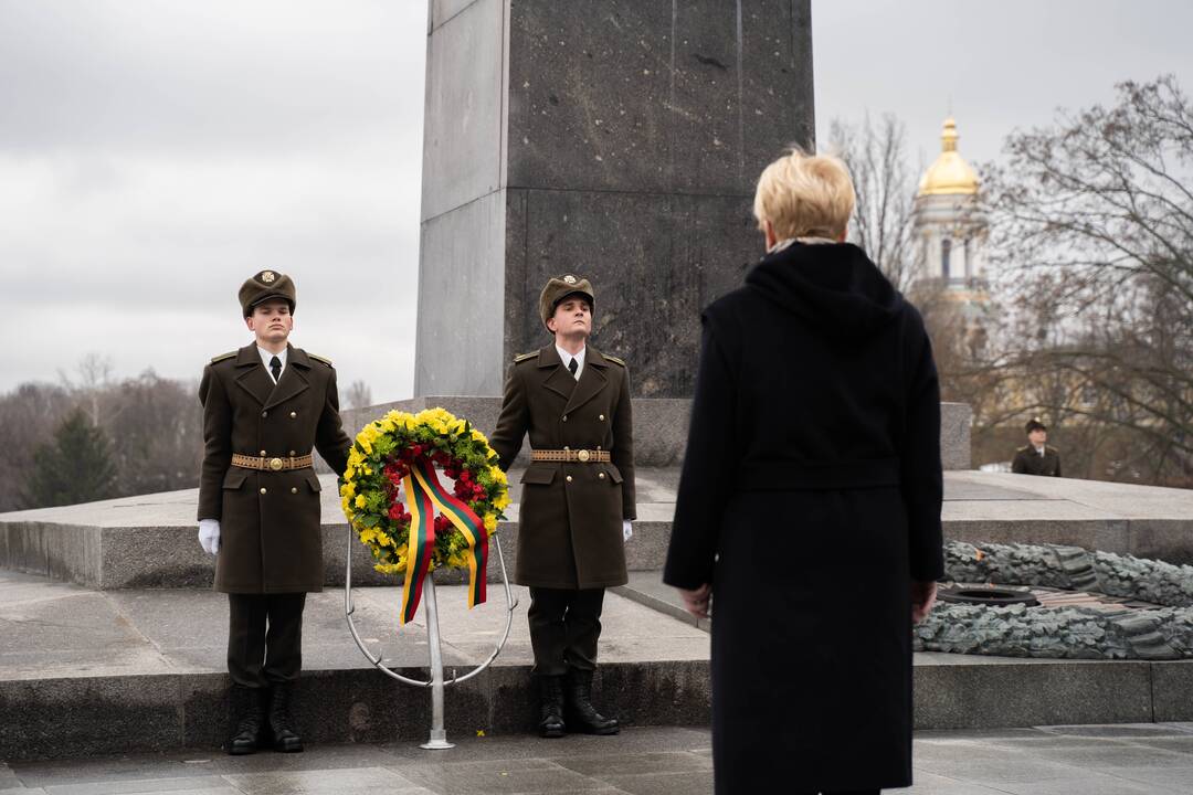 I. Šimonytės vizitas Ukrainoje