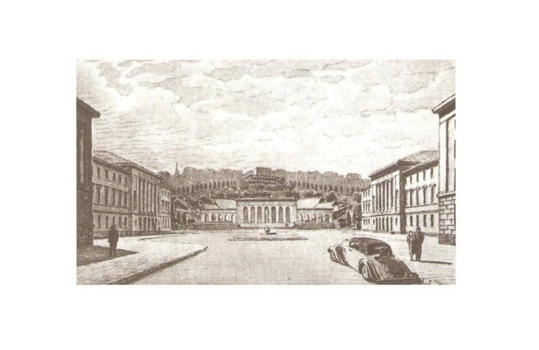 Konstitucijos pr. ir Kalvarijų gatvė, Vilnius 1977 metai