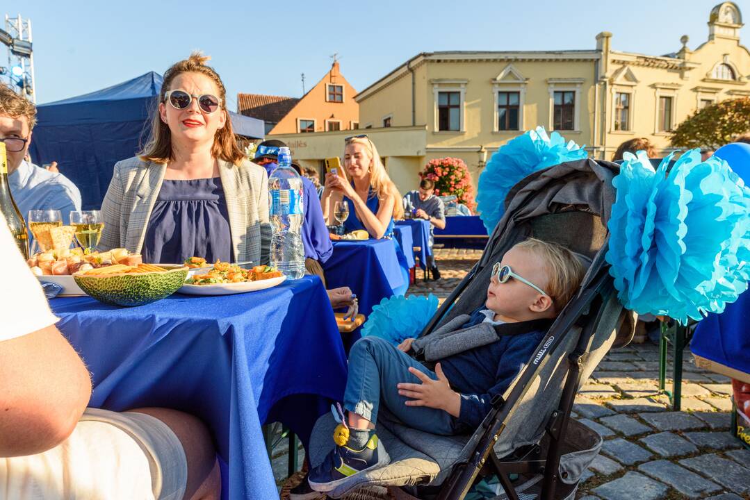 „Mėlynoji vakarienė“ Klaipėdoje