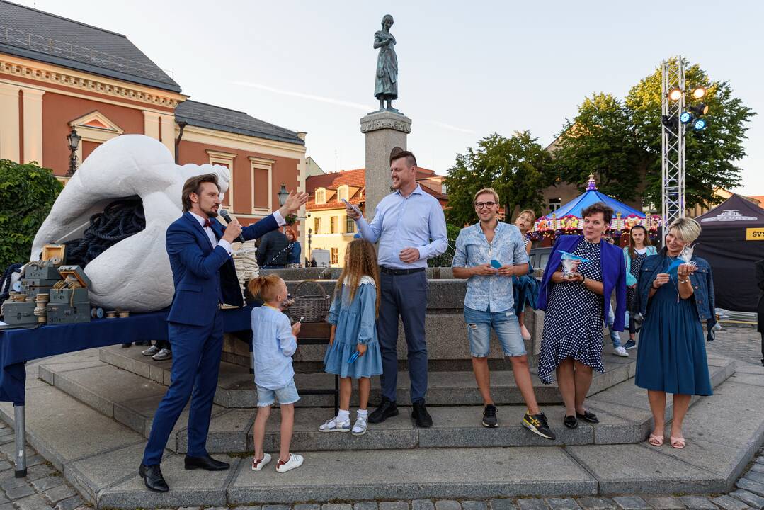 „Mėlynoji vakarienė“ Klaipėdoje
