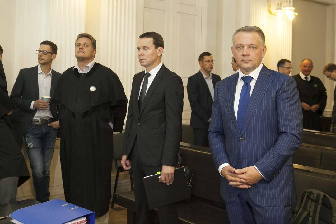 „MG Baltic“ korupcijos bylos posėdis