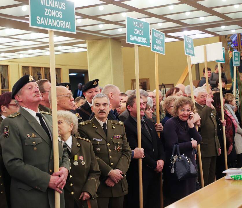 Laisvės gynėjų rikiuotė Seime