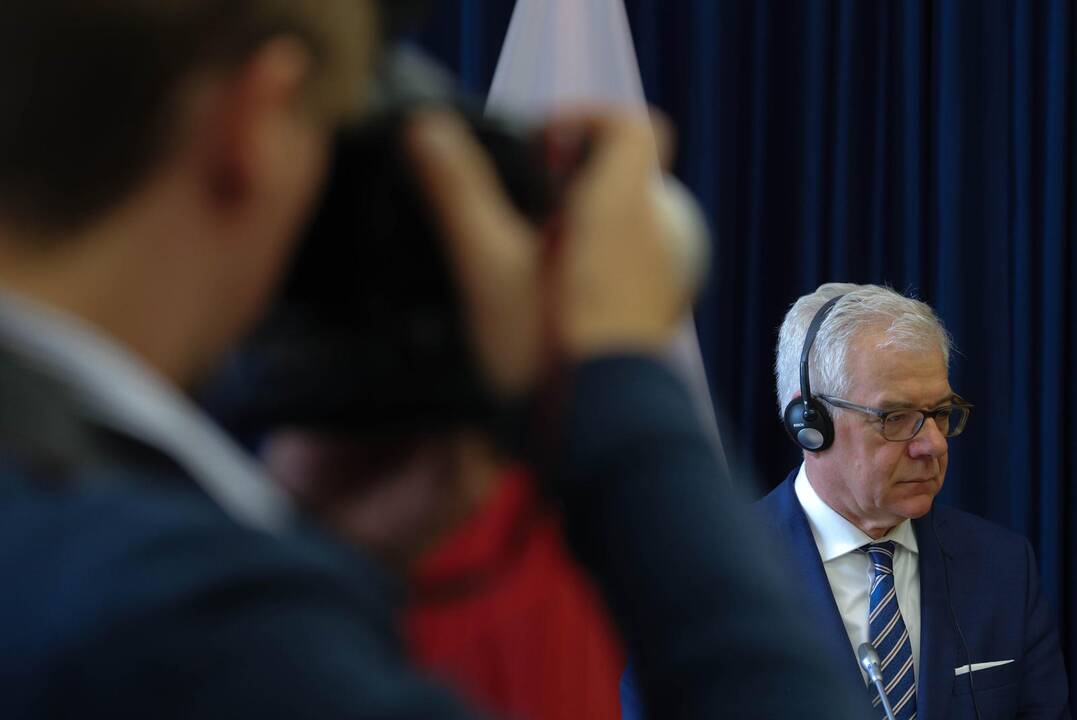 Į Lietuvą atvyko Lenkijos užsienio reikalų ministras