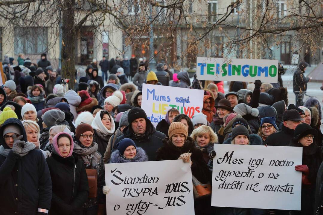 Prie mokytojų, dėstytojų streiko jungsis ir studentai
