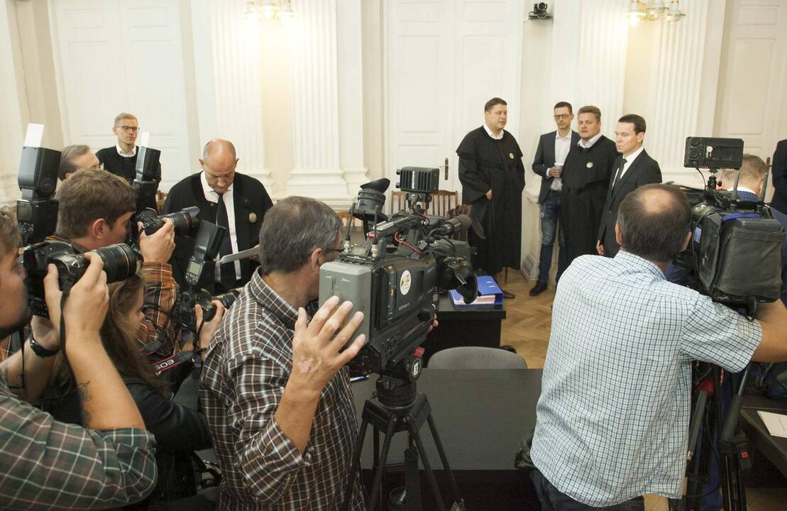 „MG Baltic“ korupcijos bylos posėdis