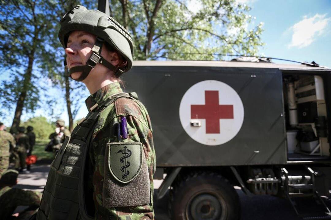 Lietuvos karo medikai dalyvauja NATO medicinos pratybose
