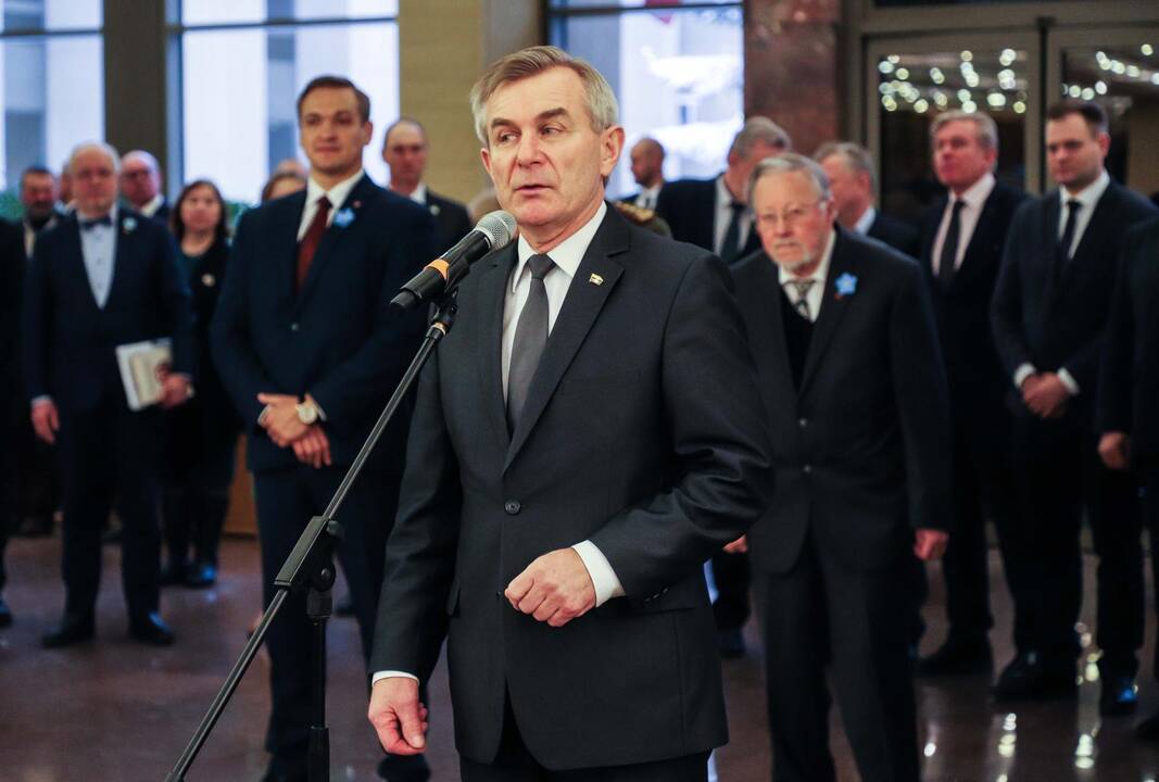 Laisvės gynėjų rikiuotė Seime