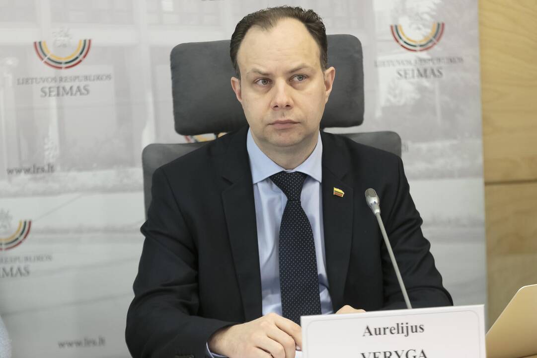 Sveikatos apsaugos ministras Aurelijus Veryga