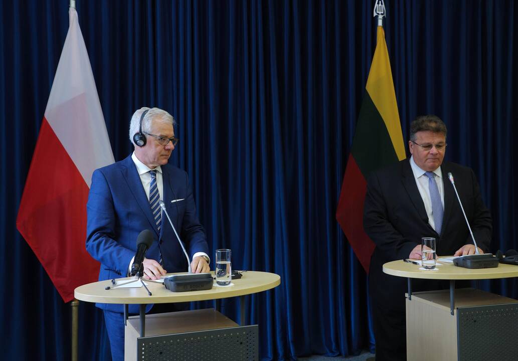 Į Lietuvą atvyko Lenkijos užsienio reikalų ministras