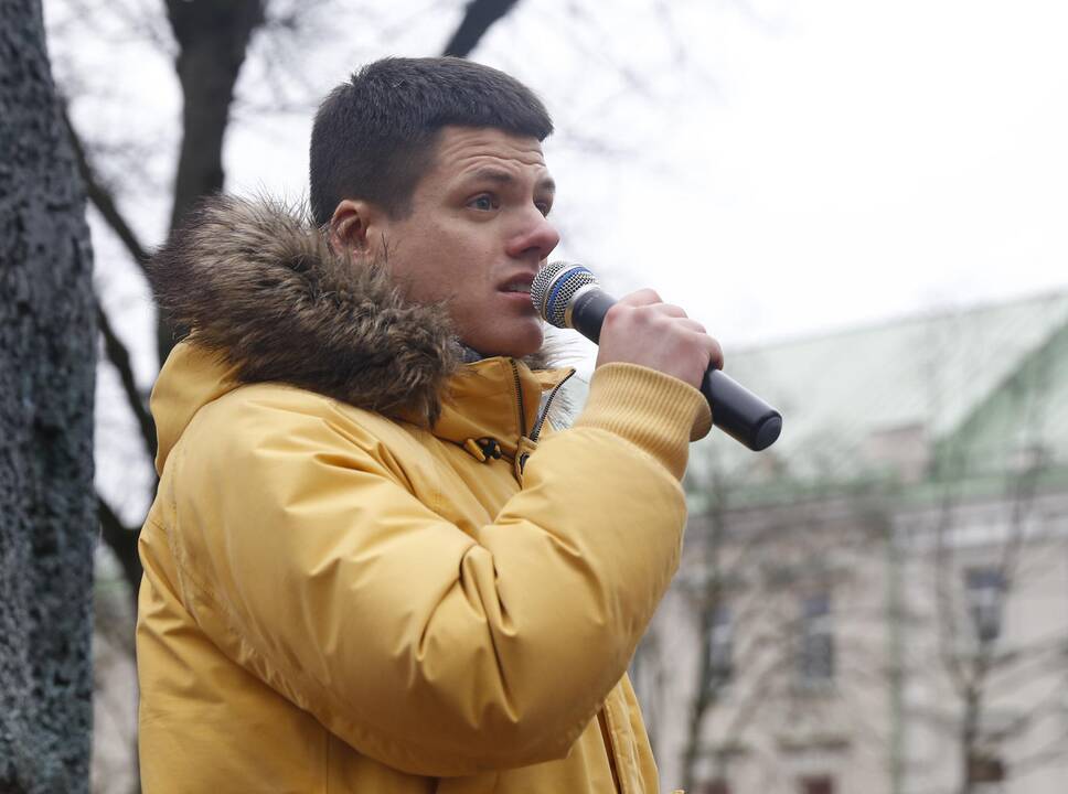 Jaunųjų gydytojų asociacijos prezidentas Martynas Gedminas