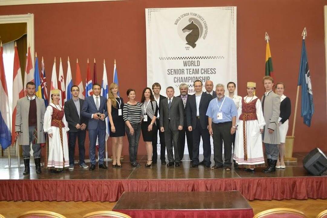Vilniuje prasidėjo Pasaulio senjorų komandinis šachmatų čempionatas