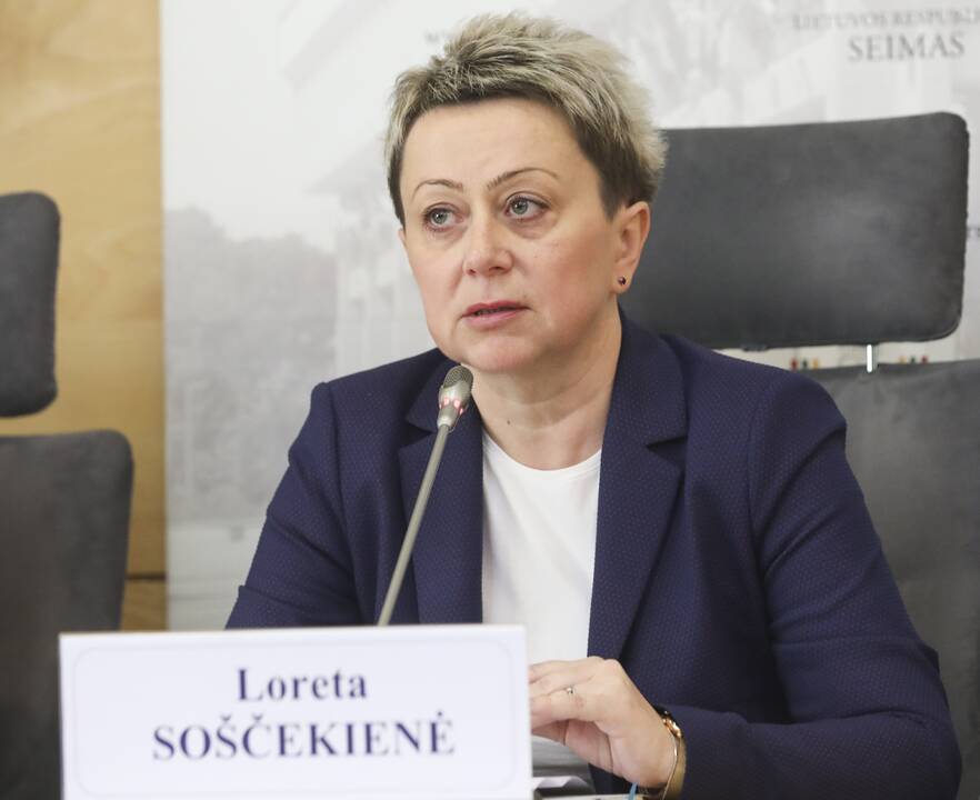 LTPF pirmininkė Loreta Soščekienė