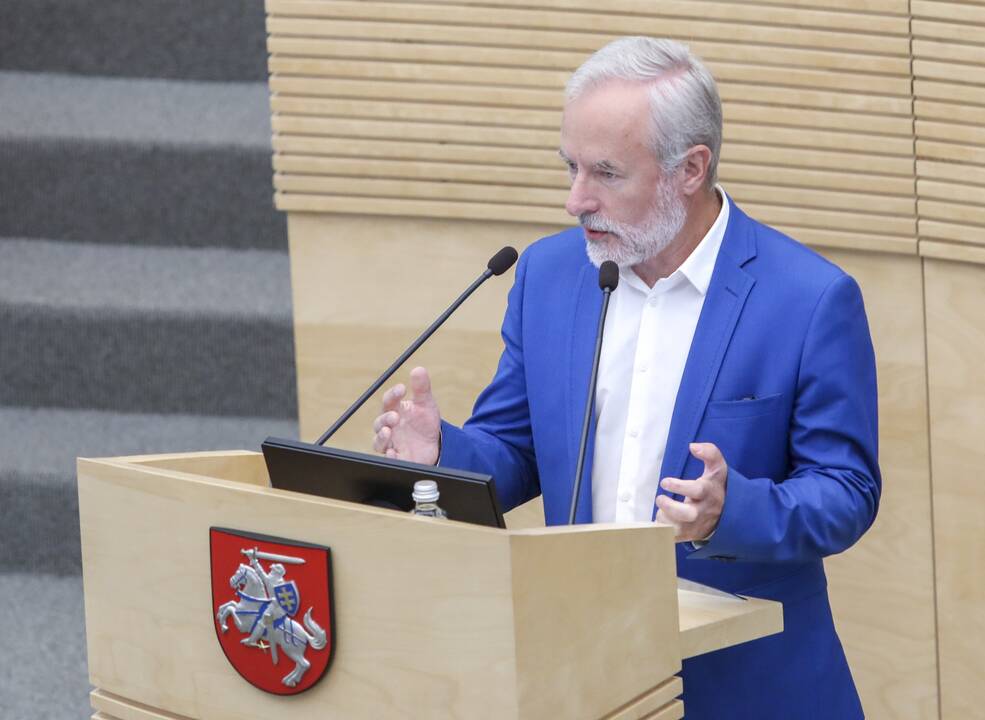 Seimo pirmasis vicepirmininkas Jurgis Razma
