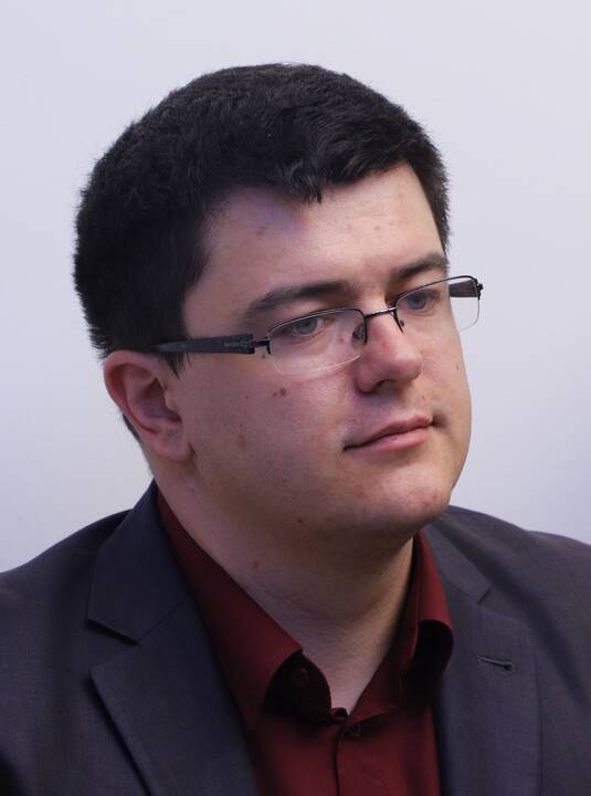 Centro partijos „Gerovės Lietuva“ pirmininkas Naglis Puteikis (kairėje) ir Kartų solidarumo sąjungos-Santalkos Lietuvai pirmininkas Arvydas Juozaitis