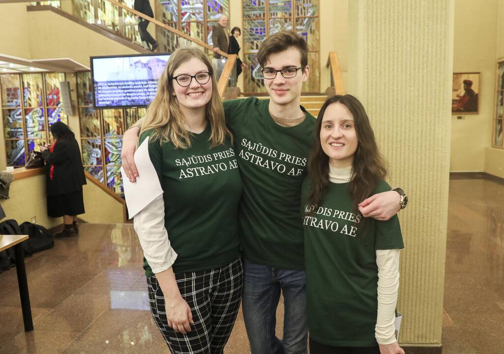 Sąjūdžio prieš Astravo AE suvažiavimas
