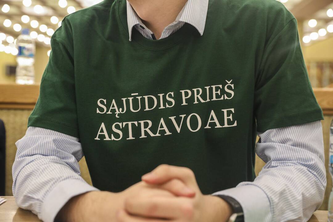 Sąjūdžio prieš Astravo AE suvažiavimas