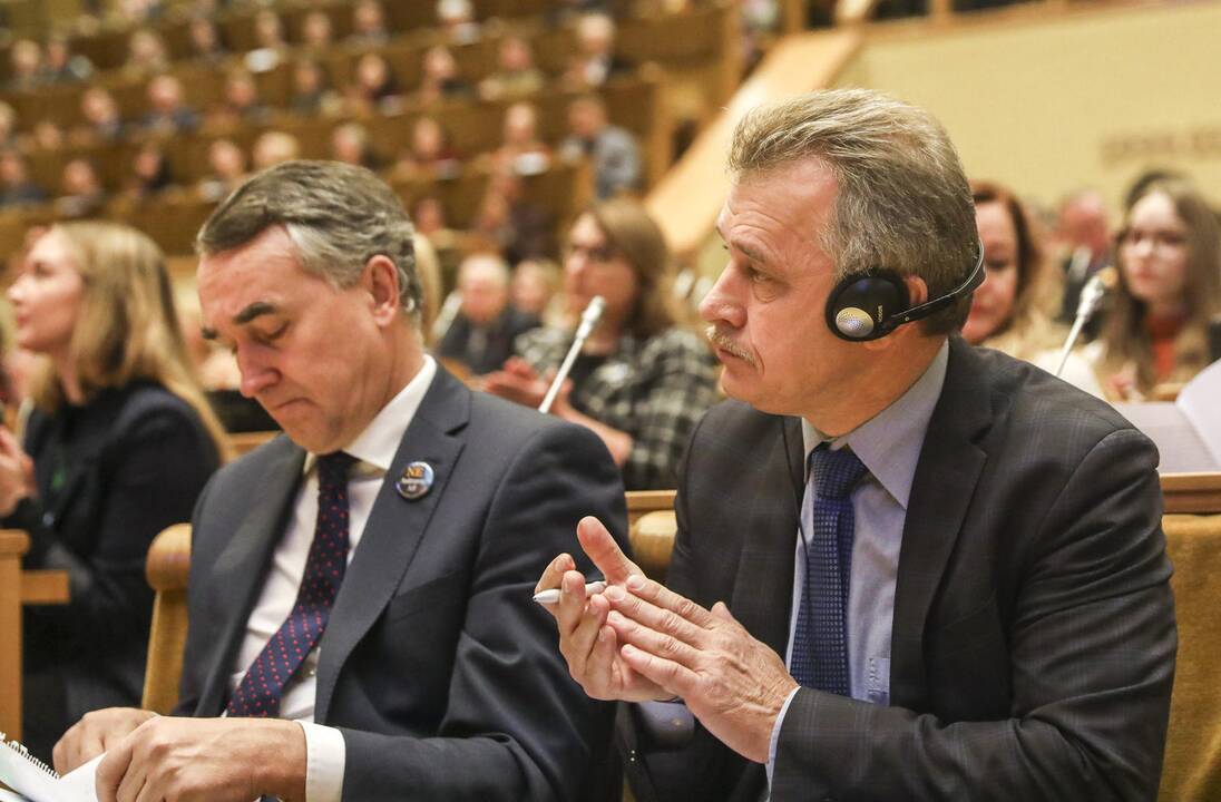 Sąjūdžio prieš Astravo AE suvažiavimas