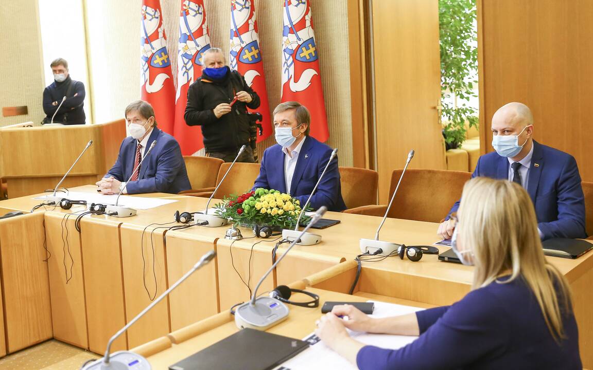 Ramūnas Karbauskis ir Saulius Skvernelis
