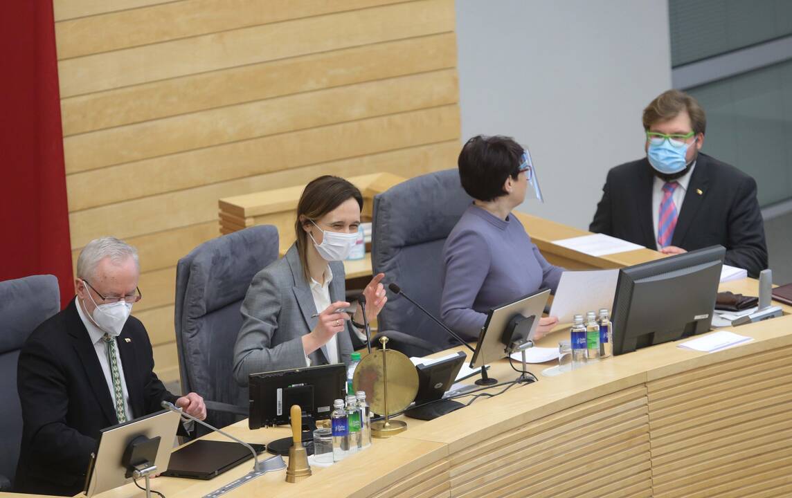 Seimas pradeda pavasario sesiją