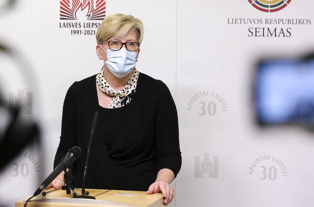 I. Šimonytė apie Ž. Pavilionio pokalbį: tai bus gera pamoka politikams