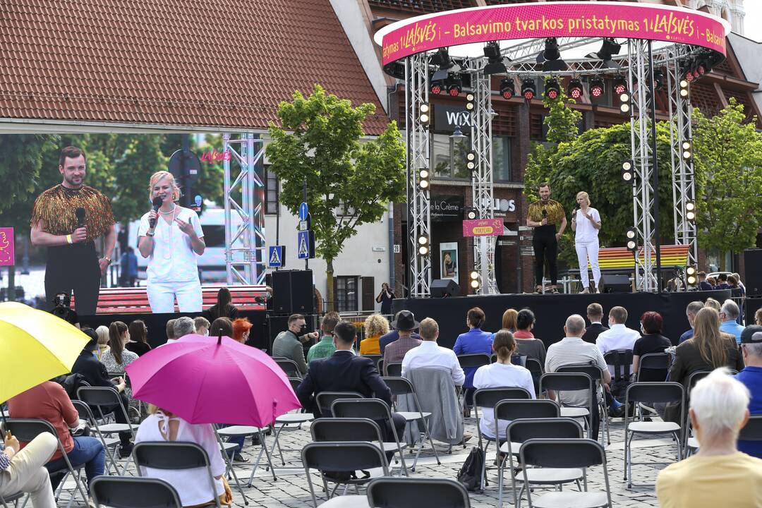 Laisvės partijos suvažiavimas Vilniuje