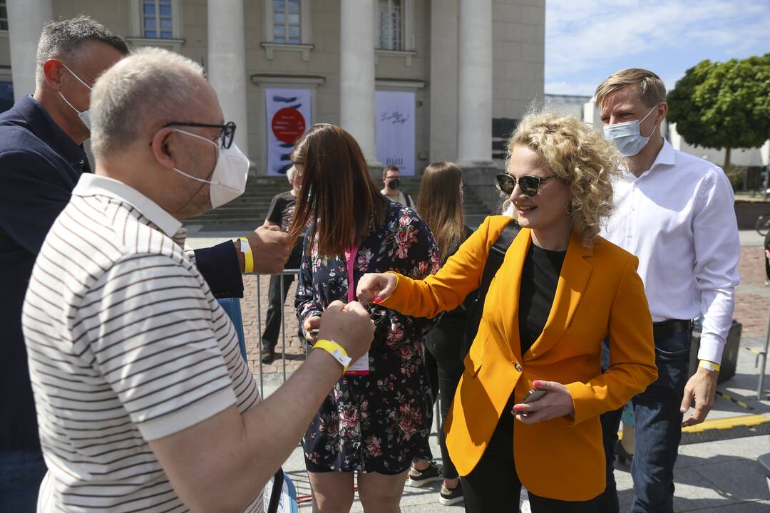 Laisvės partijos suvažiavimas Vilniuje
