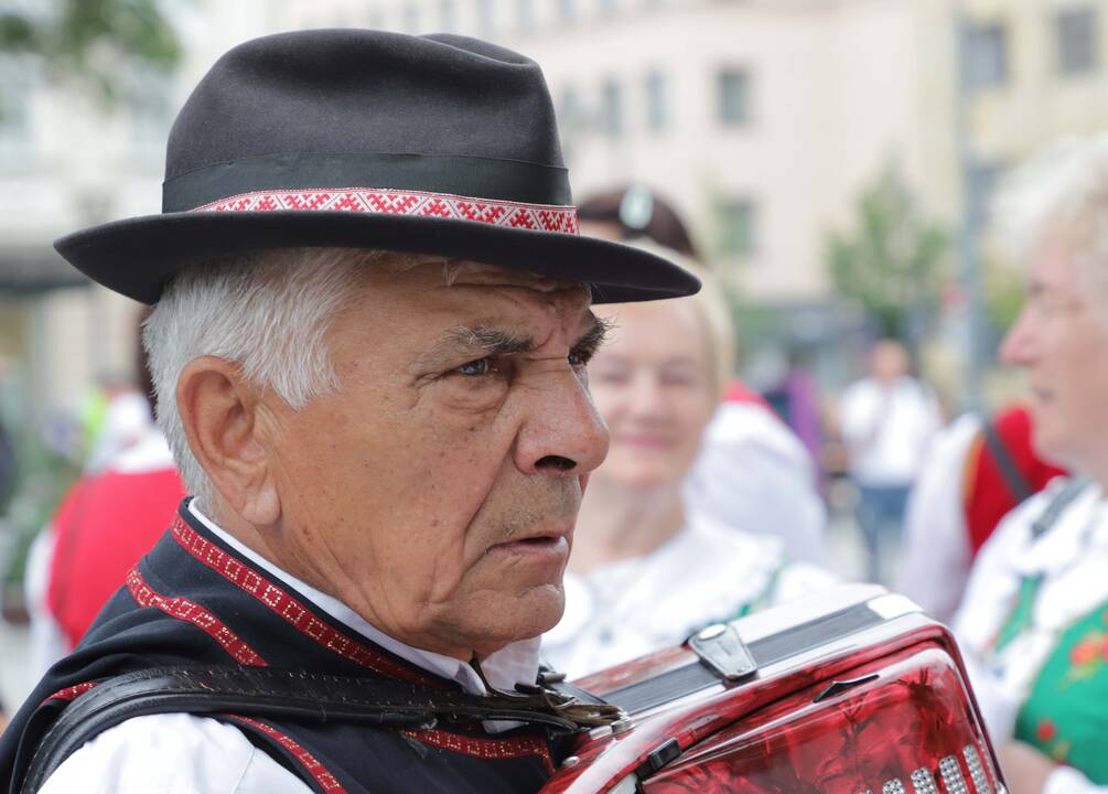 Protestas prie Vyriausybės prieš migrantus