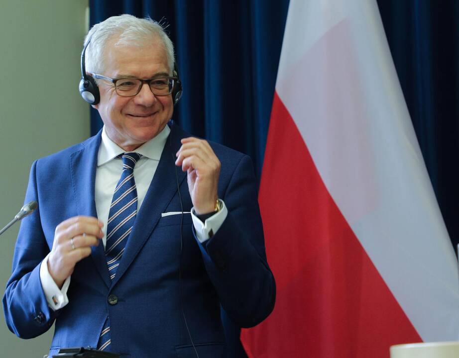 Lenkijos užsienio reikalų ministras Jacekas Czaputowiczius