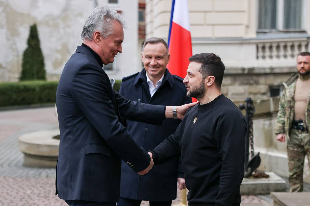 G. Nausėda vėl vieši Ukrainoje