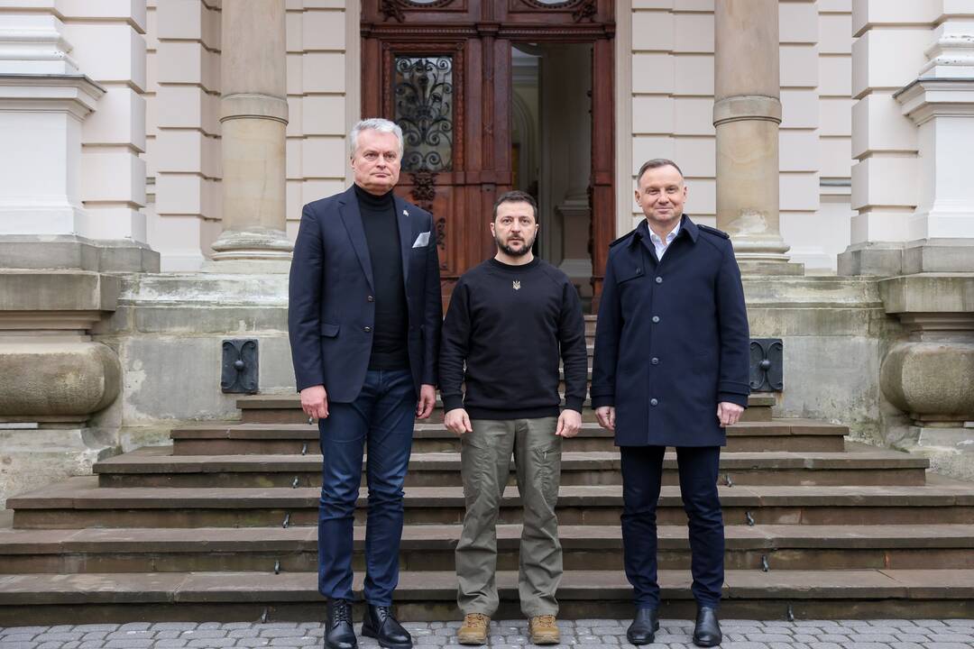 G. Nausėda vėl vieši Ukrainoje