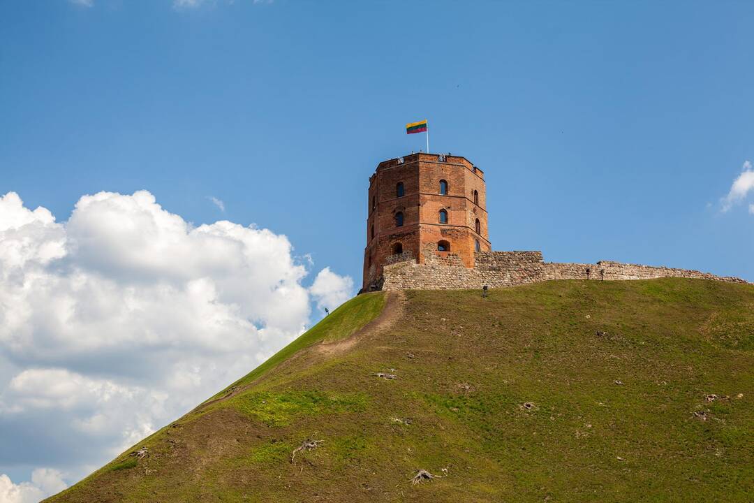 Meras siūlo miesto pagalbą gelbėjant Gedimino kalno šlaitą