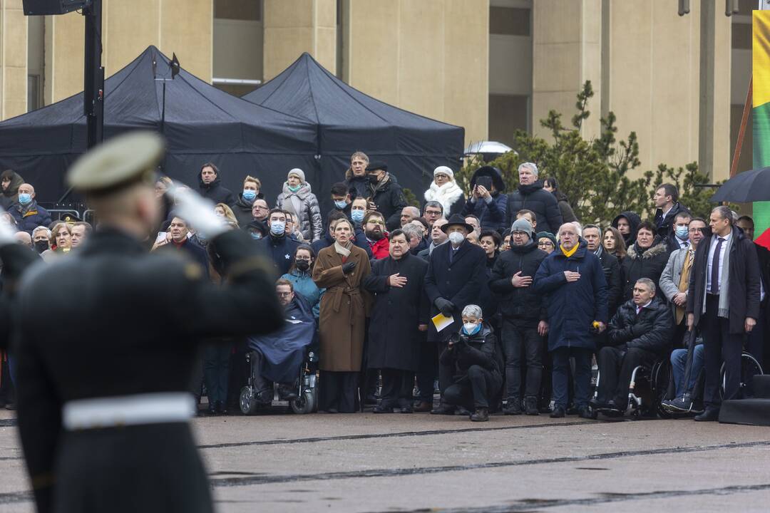 Protestas prie Seimo Sausio 13-ąją