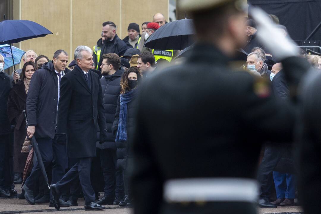 Protestas prie Seimo Sausio 13-ąją