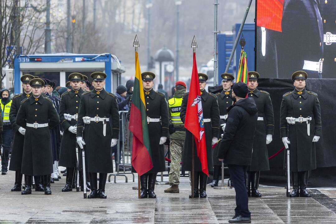 Protestas prie Seimo Sausio 13-ąją