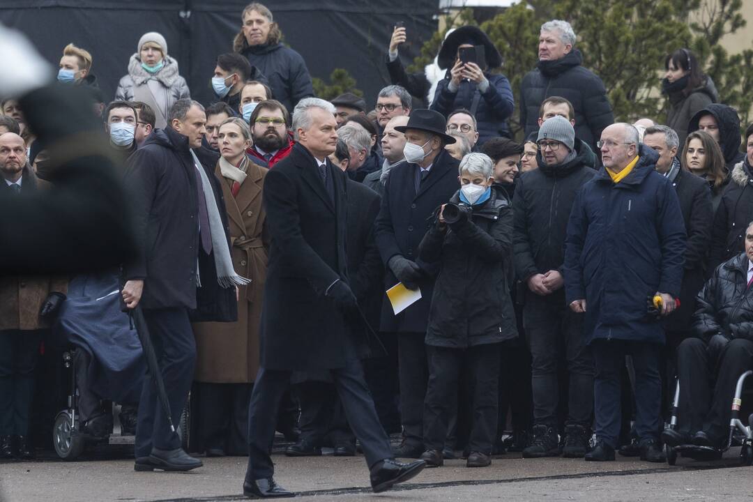 Protestas prie Seimo Sausio 13-ąją