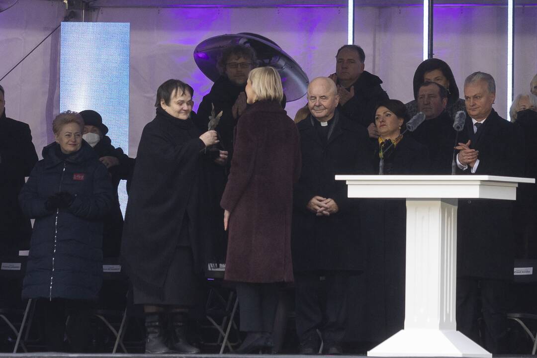 Protestas prie Seimo Sausio 13-ąją