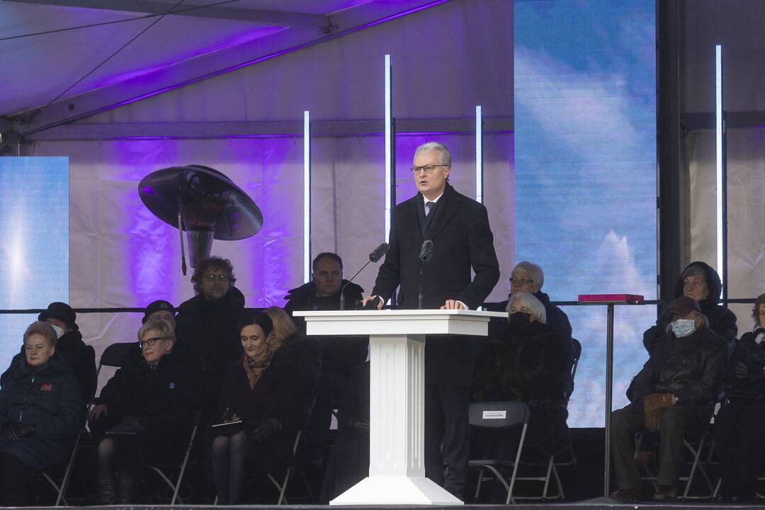 Protestas prie Seimo Sausio 13-ąją