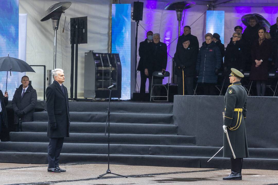 Protestas prie Seimo Sausio 13-ąją
