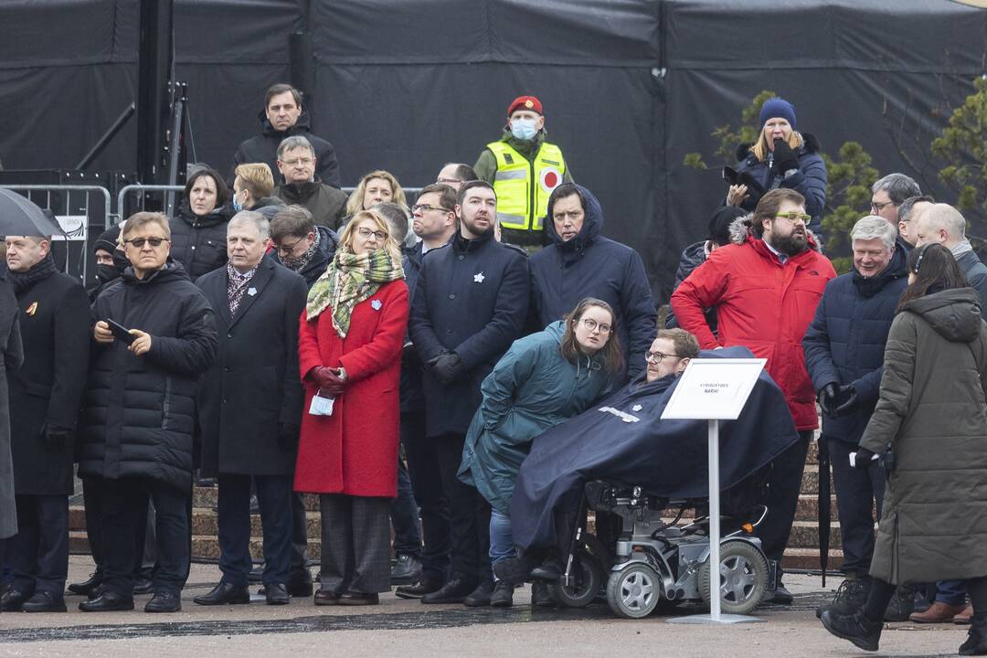 Protestas prie Seimo Sausio 13-ąją