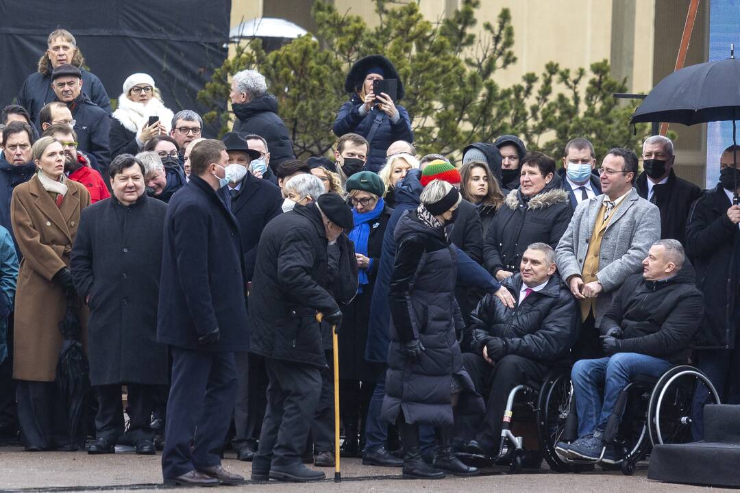Protestas prie Seimo Sausio 13-ąją