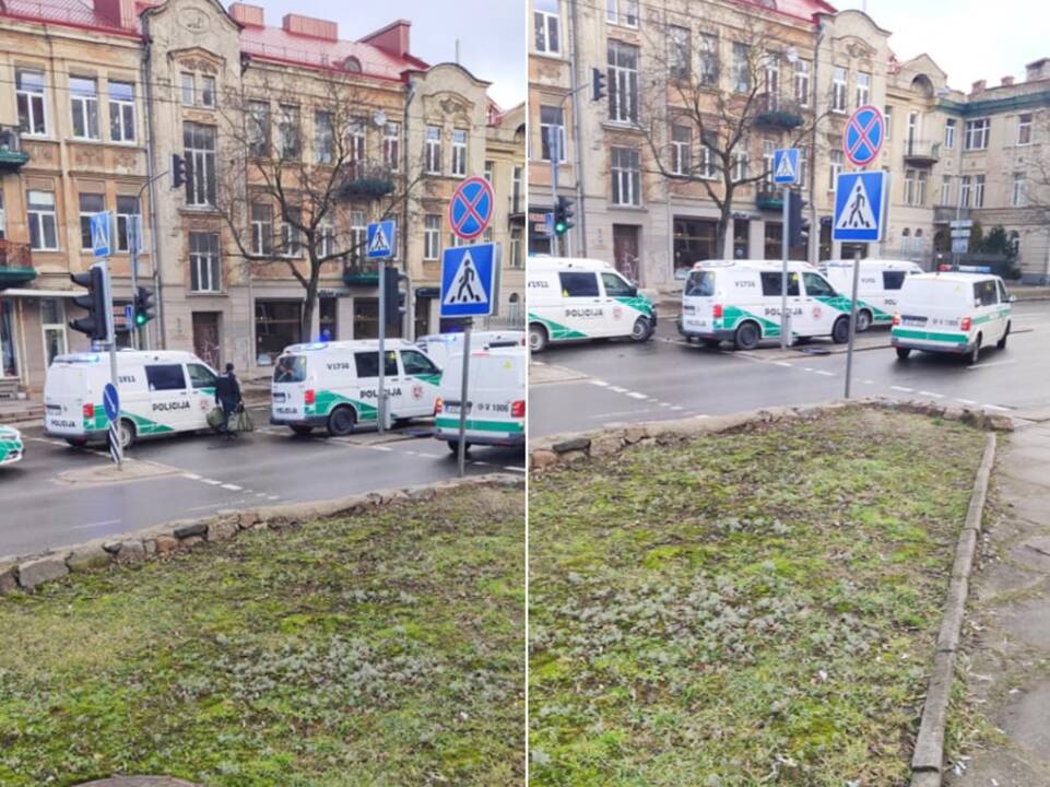 Vilniaus centre vyrų barnis peraugo į kruvinas muštynes