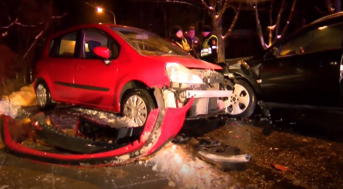 Avarija Vilniuje uždarė eismą