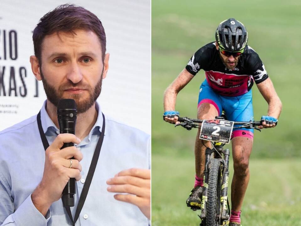 Iš Ispanijos vos grįžęs viceministras dviračiu suko ratus Vilniuje