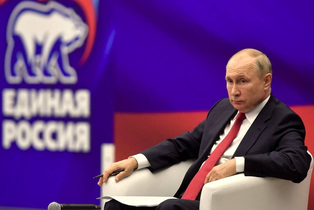 Prezidentą Vladimirą Putiną remianti „Vieningoji Rusija“ užsitikrino daugumą parlamente